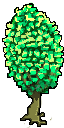 pixel art tree